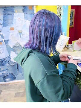 トーク 伊丹本店(TAL'KE) TAL’KE/パープル×シアン_1277