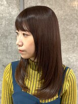 アヤラグランスパ 船橋店(AyaLA GRAN SPA) 【福田隆晃】クリアブラウン/レイヤーカット/デザインカラー