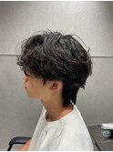 【シャドウパーマ】マッシュ/メンズパーマ/メンズカット/池袋