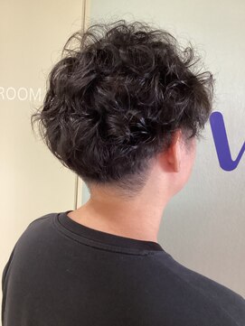 ウエーブ メンズカールパーマ