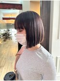 肩上ボブスタイル
