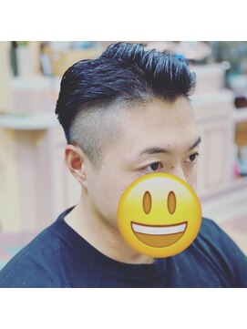 アポロカットステージ 相模大野店 アップバング/ツーブロックマッシュ<理容室>[メンズ/相模大野]