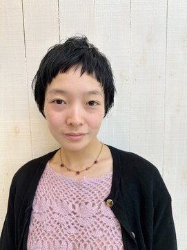 クリコ ヘアーデザイン(CLICQUOT hair design) 黒髪ベリショ
