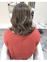 シエル 大分中央町店(CIEL)&nbsp;ミディアムボブ×ハイライトカラー