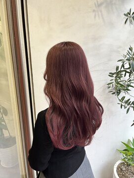 アン ブリーチ(UN BLEACH) 【ダブルカラー】ピンクベージュ♪