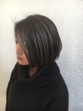 ヘアーアンジュ(Hair Ange) 前下がりボブハイライト☆20代30代40代50代