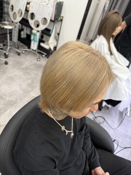 アイスプロドバイブルーム 木更津店(ice prod by bloom) MEN’S HAIR/ブルーブラック/フェザーパーマ/木更津