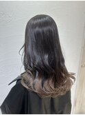 ブリーチグラデーションベージュカラー巻き髪池袋