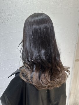 アジールヘア 池袋東口店(agir hair) ブリーチグラデーションベージュカラー巻き髪池袋