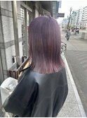 【minim×mio】ブリーチ２回～ラベンダーカラー