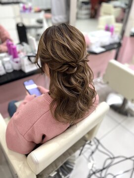 シーズン 大阪(SEASON) 【ヘアセット】ハーフアップ/カジュアルアレンジ/梅田駅