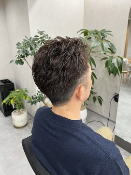 クム 横浜(qumu) メンズ×パーマ qumu横浜