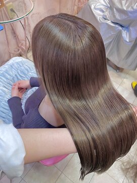 ミーネピンク 行徳(Miene Pink) 髪質改善*大人ガーリーベージュ*美髪