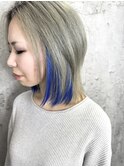 10代20代30代シールエクステインナーカラーブルーイメチェン