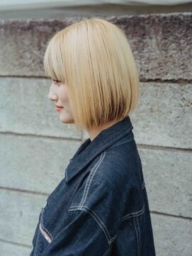 ヘアアンドリラクゼーション シャッセ(Hair&Relaxation SASE) ハイトーンボブ