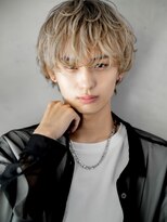 ノエル 池袋店(noel)&nbsp;ツーブロックマッシュ/スパイラル/ミルクティー/ニュアンス