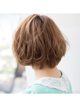 モンド ヘアクリエーション 西田店(monde hair creation) 【monde】大人パーマボブスタイル