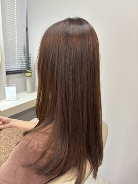 アオ 花咲町(a-o) 大人かっこいいロングストレート♪