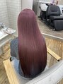 シダ(sida SAIIN)&nbsp;柔らかいラベンダーピンク（ワンブリーチ)