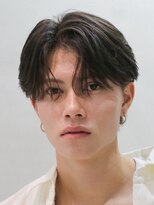 フィフス 渋谷(fifth)&nbsp;渋谷ニュアンスパーマフェザーパーマ毛流れセンターパートメンズ