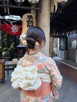 バサラ 大阪なんば店(VASARA) 大阪なんば/小紋ヘア/着物ヘア/卒業式ヘア/成人式ヘア