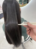 アイニ 天王寺アポロ店(aini)&nbsp;艶髪ダークカラーストレート