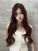 エリンヘア(ELIN hair.) Cherry red 色気を纏うレイヤーカット