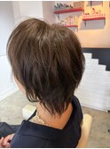 パーマ風♪ゆるふわショート