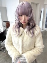リヴ オオサカ(LIV OSAKA) ホワイトラベンダー/トリプルカラー/ブリーチ2回/大阪梅田