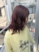 ニコ ヘアデザイン(nico hair design)&nbsp;ワインレッドカラー