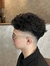 【井上限定】メンズカット+各種ケアパーマ+ダメージ抑制ケア/12000