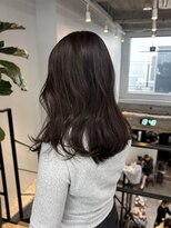ヌープヘアーアイス(NUUP.hair ici)&nbsp;大人気オリーブグレージュ×髪質改善×レイヤーで叶う透明感ヘア