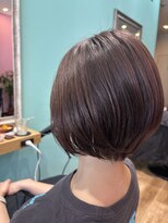 ヘアー ギャラリー ルピ(hair gallery Rupi) ショート×やわらかピンク×毎朝