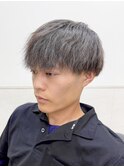 カジュアルアップバングショートナチュラルフェード