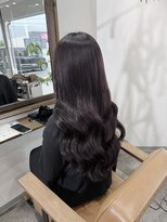 カーキ 甲府(khaki)&nbsp;エクステとラベンダーカラー