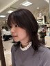 【大人女性】育てる艶カラー＆集中ケアトリートメント