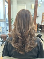 ヘアメイク デザート(HAIR MAKE DESART)&nbsp;佐藤洋一【レイヤーカットxハイライト】