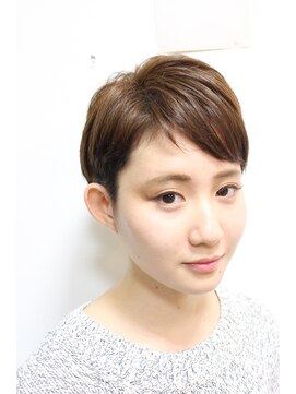 クート(ku-to) 小顔ショート+イルミナカラー×南浦和×白髪染めでも◎