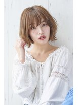 ノアパルフェ 銀座(noah parfait) 【noah parfait銀座】ひし形シルエット☆ゆるボブ似合わせカット