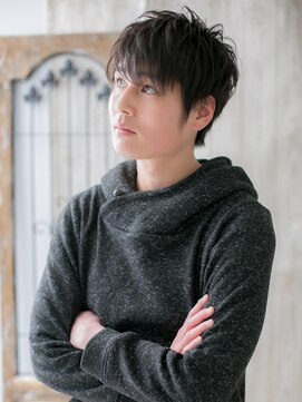 モッズヘア メン 南越谷南口店(mod's hair men) 黒髪イケメンサイドパートb