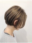 ♯ハイライト×ハンサムショート