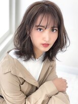 アグ ヘアー マーカ 鹿児島中央駅店(Agu hair marka) 《Agu hair》無造作×フェミニン大人ミディ