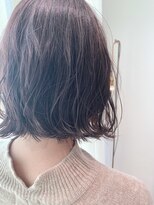 ウニコ(unico.)&nbsp;【unico.】肩上BOB・透け感カラー・大人カジュアル