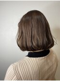 ボブ×チョコレートカラー/フレンチボブ/結べるボブ