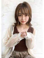 オーロ 緑地公園店(ORO)&nbsp;*くびれボブ/前髪イヤリングカラー