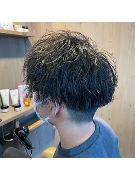 デュード(Dude) ツーブロック刈り上げマッシュ