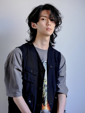 エムスラッシュ アヴェダ 自由が丘(M.SLASH AVEDA) メンズウルフ/スパイラルパーマ/メンズパーマ/自由が丘!