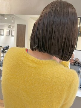 カノイ(KANOI) 【顔タイプ診断】垢抜け大人切りっぱなしボブ