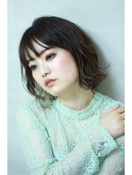 モデラート(moderato) 外ハネボブディイヤリングカラー☆