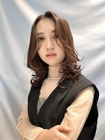 サラ 天神大名店(SARA) 【天神】無造作パーマ×ミディアム